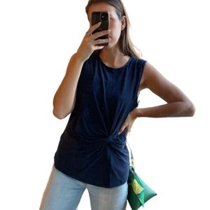 DKNY navy tank